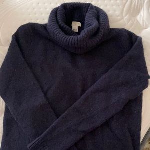 Navy Blue Turtleneck